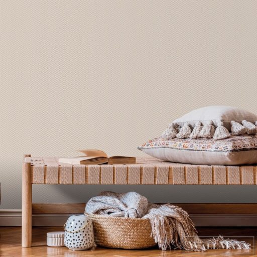 ICH Nomad 4307-3 bézs szőttes motívum nomád tapéta