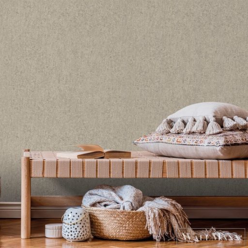 ICH Nomad 4308-2 kőszínű textil mintás nomád tapéta