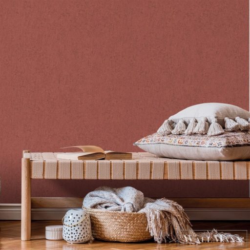 ICH Nomad 4308-6 terakotta textil mintás nomád tapéta