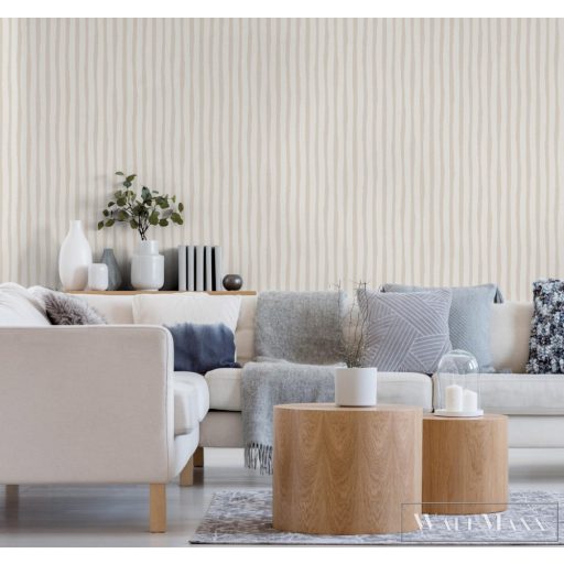 ICH Nomad 4311-3 bézs zebra csíkos nomád tapéta