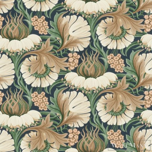 Rasch Zoya 2023 431810 bézs virágmintás tapéta