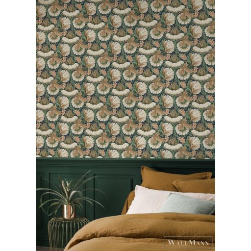 Rasch Zoya 2023 431810 bézs virágmintás tapéta