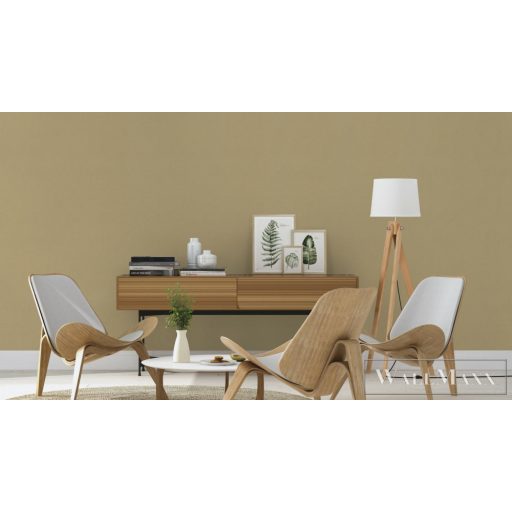 RASCH Welcome Home 441659 arany Egyszínű Elegáns vlies tapéta