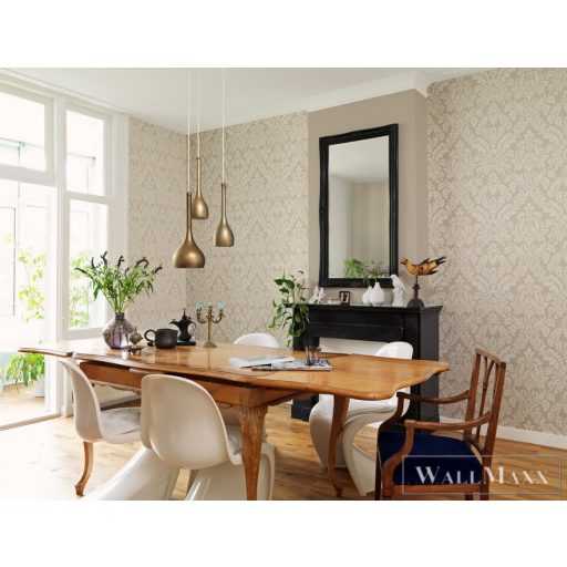 RASCH DENZO II 2022 448610 SZÖVETMINTÁS SZÜRKE TAPÉTA