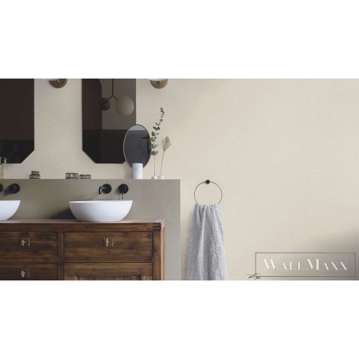 RASCH Country-Charme 448634 bézs szövet mintás modern tapéta