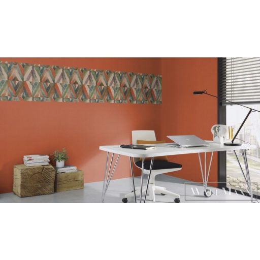 RASCH Salsa 2023 449051 piros Textil mintás Klasszikus vlies tapéta