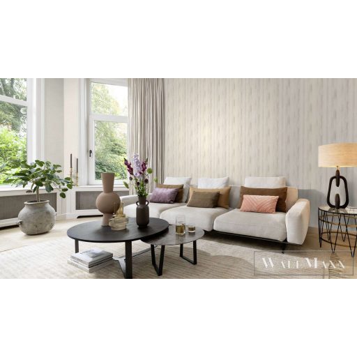 RASCH Country-Charme 449808 bézs szövet mintás modern tapéta