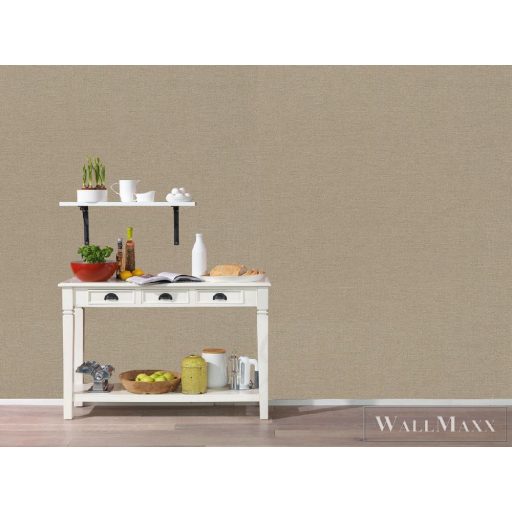 RASCH DENZO II 2022 449815 SZÖVETMINTÁS BARNA TAPÉTA