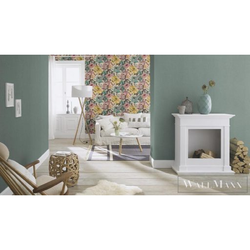 RASCH DENZO II 2022 449846 SZÖVETMINTÁS KÉK TAPÉTA