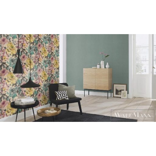 RASCH DENZO II 2022 449846 SZÖVETMINTÁS KÉK TAPÉTA