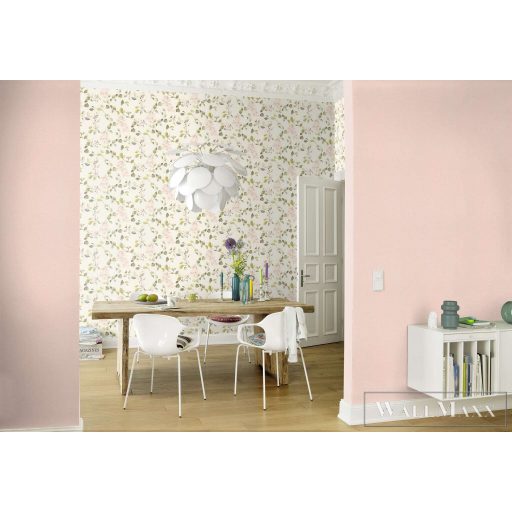 RASCH Country-Charme 452006 rózsaszín szövet mintás modern tapéta