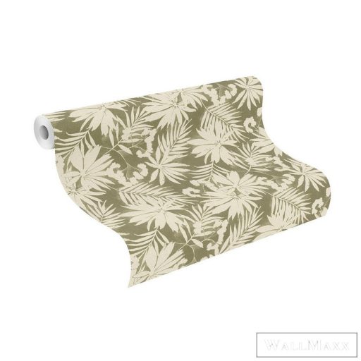 Rasch Zoya 2023 460551 bézs levélmintás tapéta