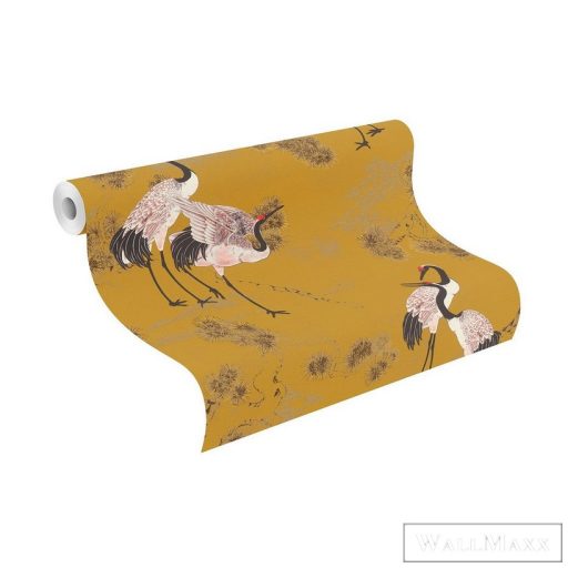 Rasch Zoya 2023 461916 sárga madaras tapéta