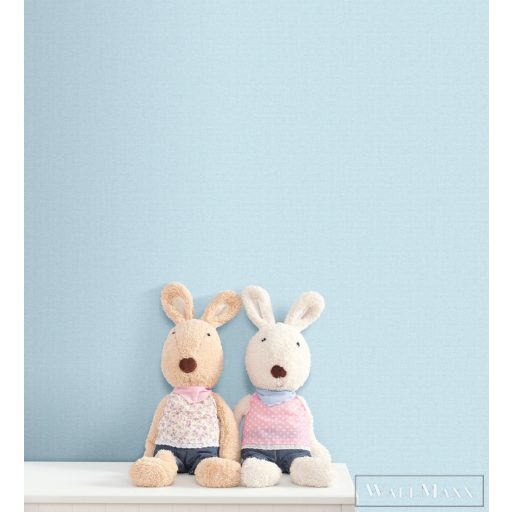 ICH Pippo 463-1 kék Textil mintás Gyerek papír tapéta