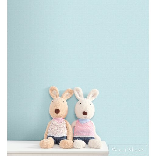 ICH Pippo 463-2 türkiz Textil mintás Gyerek papír tapéta