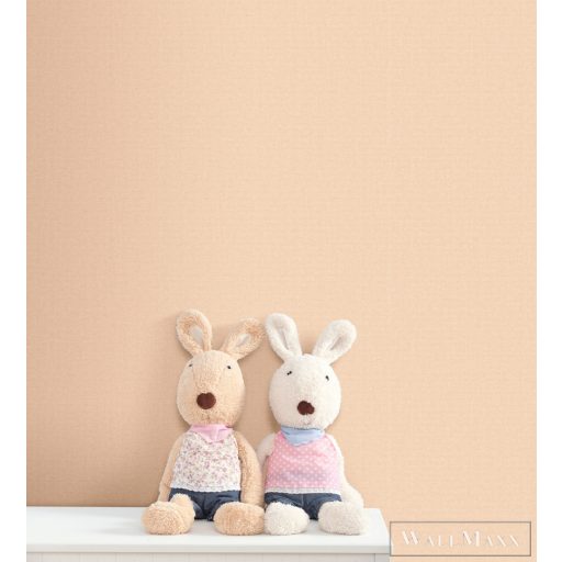 ICH Pippo 463-6 narancs-sárga Textil mintás Gyerek papír tapéta