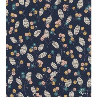 RASCH DENZO II 2022 463088 MÁKVIRÁG KÉK TAPÉTA