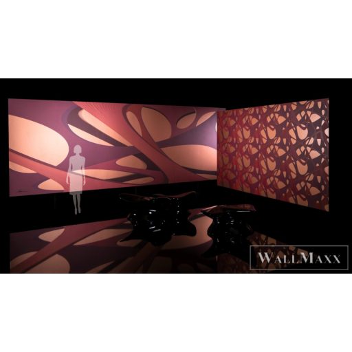 MARBURG Zaha Hadid Hommage 46309 lila futurisztikus Modern digitális panel