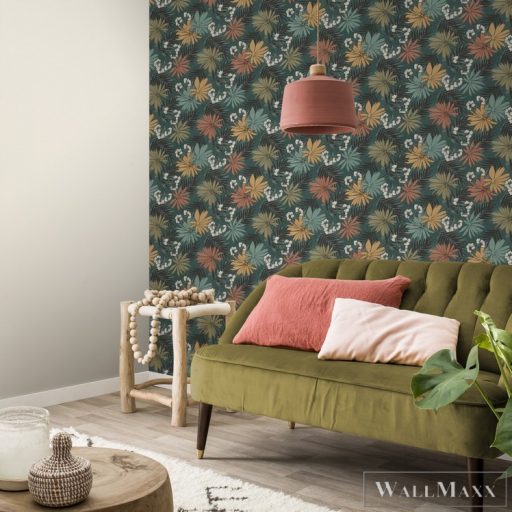 RASCH DENZO II 2022 463378 TENGERZÖLD TAPÉTA