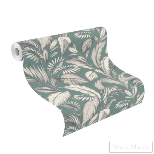 Rasch Salsa 2023 464771 zöld klasszikus jungle wild tapéta