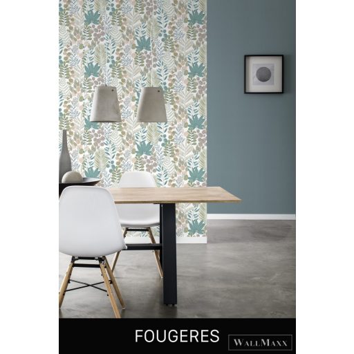 Rasch Salsa 2023 465310 kék grafikus fougeres tapéta