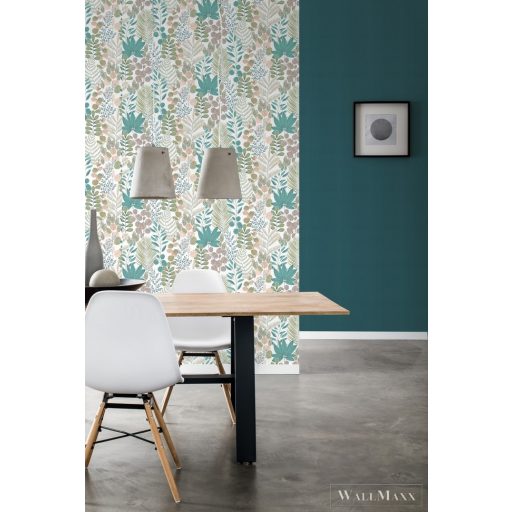 Rasch Salsa 2023 465310 kék grafikus fougeres tapéta