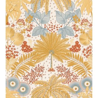   Rasch Salsa 2023 465747 barna grafikus jungle graphique tapéta