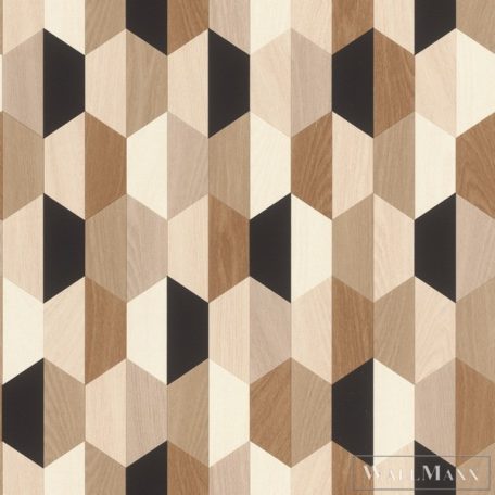Rasch Salsa 2023 466300 barna design tapéta