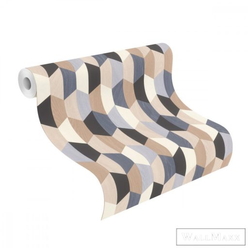 Rasch Salsa 2023 466331 kék design tapéta