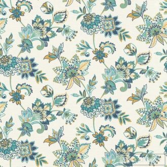 Rasch Salsa 2023 466737 kék grafikus fleurs perses tapéta