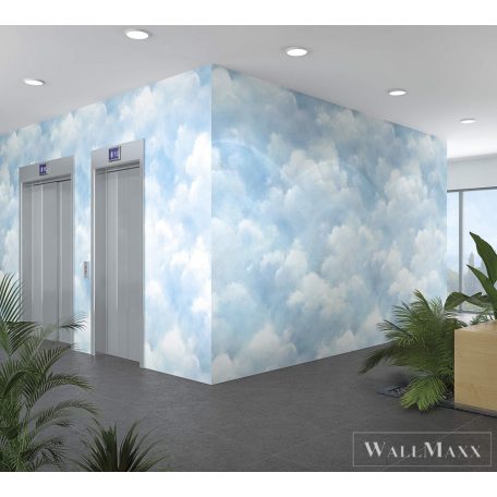 Marburg Smart Art Aspiration 46737 kék felhő mintás panel