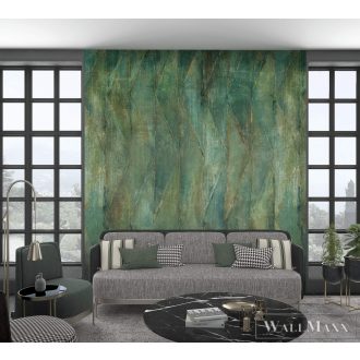   Marburg Smart Art Aspiration 46743 zöld struktúrált mintás panel