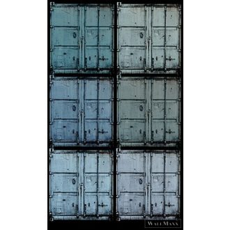   Marburg Smart Art Easy 47217 Design türkíz kazetta mintás digitális panel