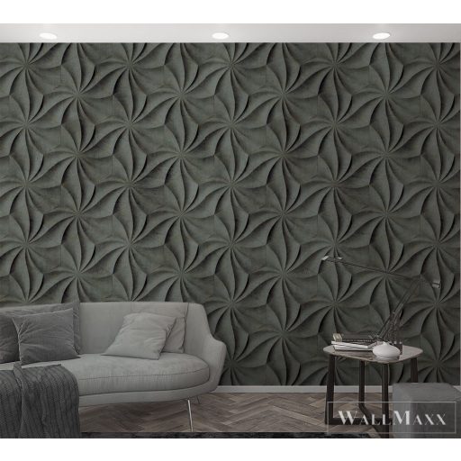 Marburg Smart Art Easy 47228 Térhatású ezüst csillag mintás digitális panel