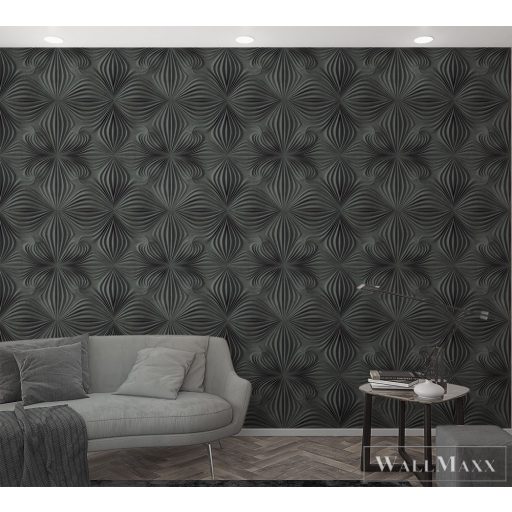 Marburg Smart Art Easy 47230 Térhatású ezüst csillag mintás digitális panel