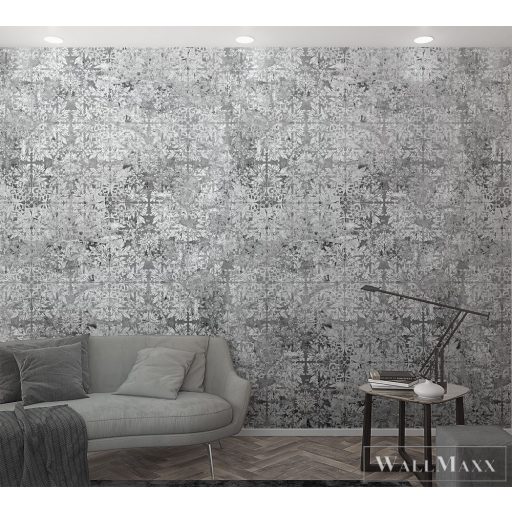 Marburg Smart Art Easy 47233 Modern ezüst absztrakt mintás digitális panel