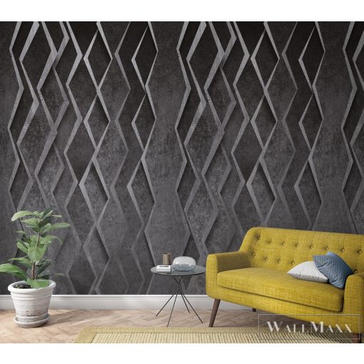 Marburg Smart Art Easy 47238 Modern ezüst háló mintás digitális panel