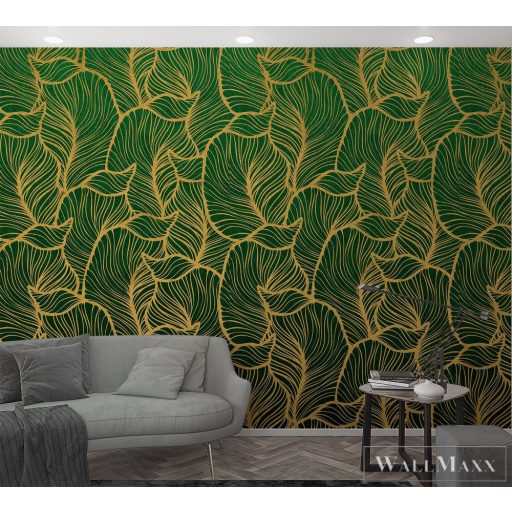 Marburg Smart Art Easy 47241 Grafikus zöld levél mintás digitális panel