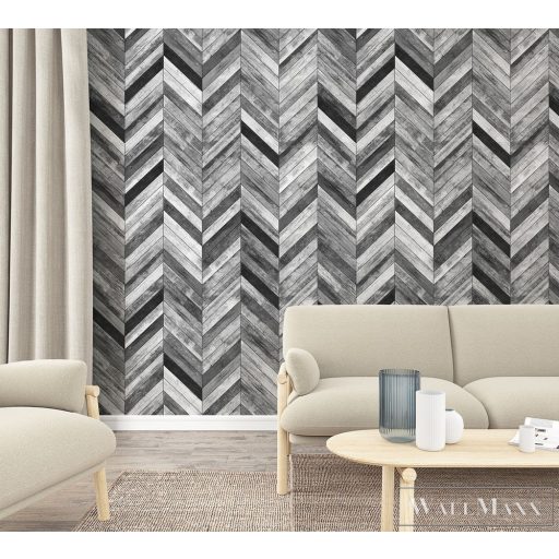 Marburg Smart Art Easy 47246 Design ezüst parketta mintás digitális panel