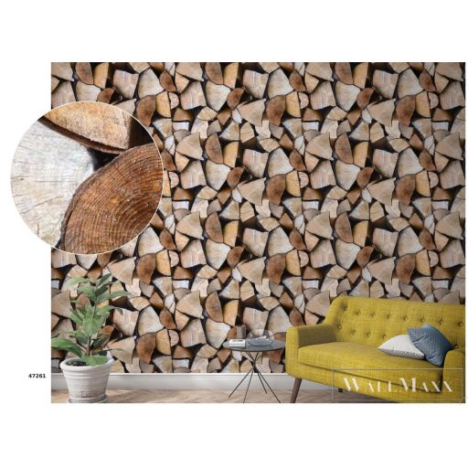 Marburg Smart Art Easy 47261 Retro barna farakás mintás digitális panel