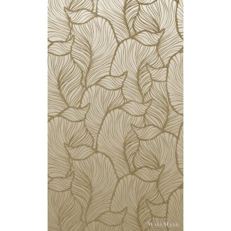   Marburg Smart Art Easy 47270 Grafikus arany levél mintás digitális panel