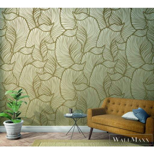 Marburg Smart Art Easy 47270 Grafikus arany levél mintás digitális panel