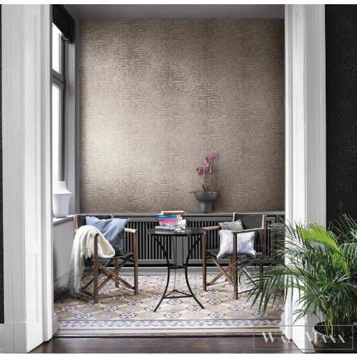Rasch beige kigyobőr mintás tapéta 474138