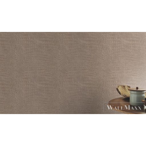 Rasch beige kigyobőr mintás tapéta 474138