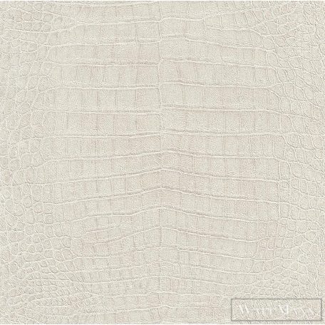 Rasch világos beige kroko mintás tapéta 474152