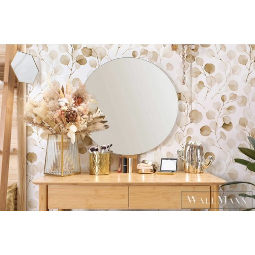 MARBURG Spirit of Jungle 47422 barna-fehér levél mintás Grafikus tapéta