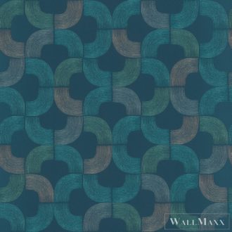 Rasch Salsa 2023 477320 kék grafikus absztrakt tapéta