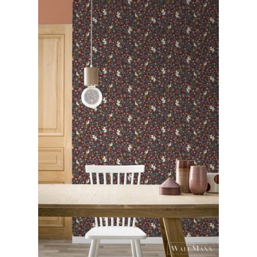 Rasch Zoya 2023 477528 narancssárga madaras tapéta