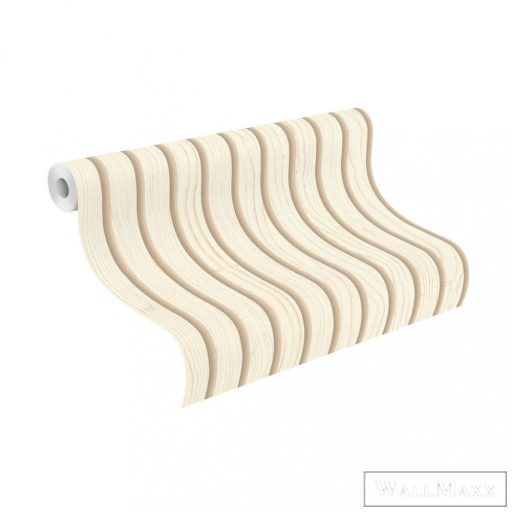 Rasch Salsa 2023 480214 bézs modern intarzia tapéta