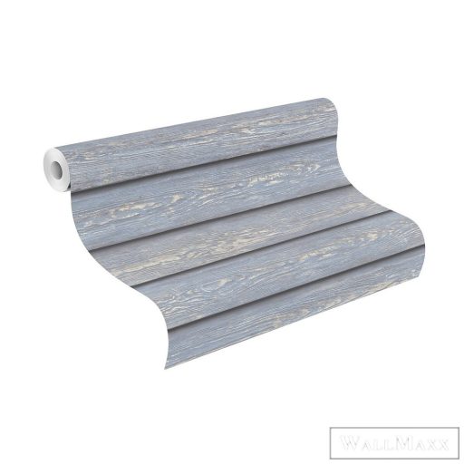 Rasch Salsa 2023 480535 kék modern intarzia tapéta